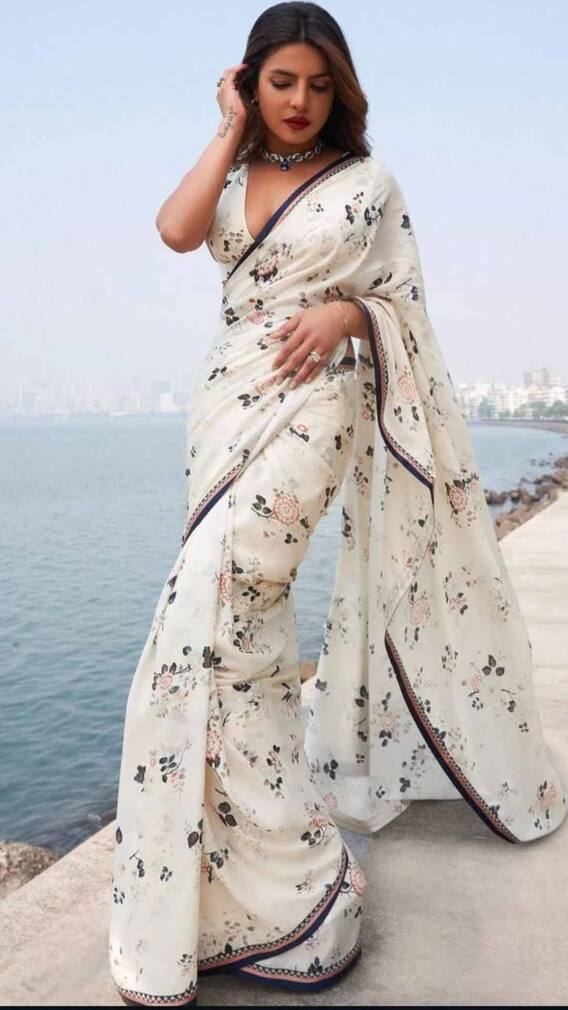 समर में ट्राय करें सेलेब्स इंस्पायरड फ्लोरल साड़ियां, दिखेंगी कूल