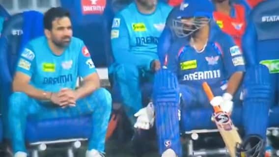 LSG VS DC: बल्लेबाजी में पहले न भेजे जाने पर ऋषभ पंत का फूटा गुस्सा, जहीर खान पर भड़के! वीडियो वायरल