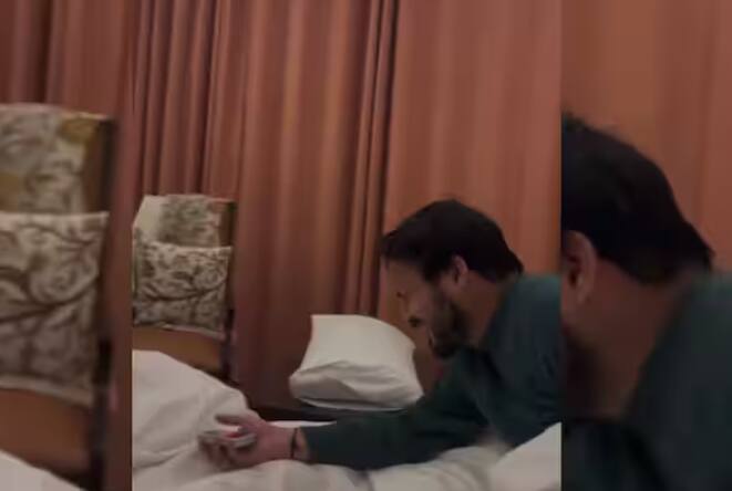 ਉਨ੍ਹਾਂ ਦੇ ਨਾਲ ਪਰਿਵਾਰ ਦੇ 11 ਮੈਂਬਰ ਸਨ, ਇਨ੍ਹਾਂ ਵਿੱਚੋਂ ਇੱਕ ਮੈਂਬਰ ਨੇ ਸ਼ੁਭਮ ਦੇ ਹੋਟਲ ਦੇ ਕਮਰੇ ਵਿੱਚ ਤਾਸ਼ ਖੇਡਦਿਆਂ ਦੀ ਵੀਡੀਓ ਵਾਇਰਲ ਕੀਤੀ ਹੈ।