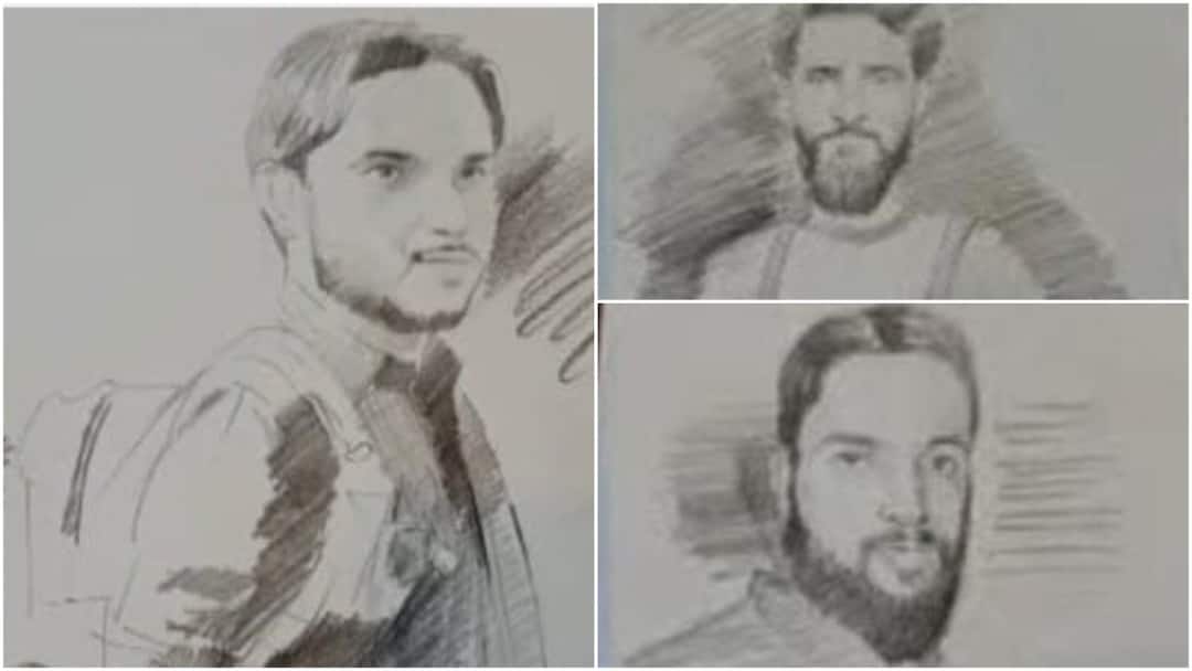Sketches Of Three Pahalgam Terror Attack Suspects Released Sketches Of Three Pahalgam Terror Attack Suspects Released