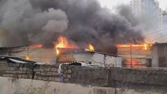 Pune News : पुण्यातील चंदननगर परिसरातील झोपडपट्टीला भीषण आग; साखर झोपेत असताना अनेकांचे संसार उद्ध्वस्त