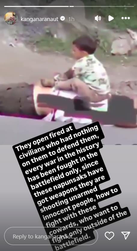 Pahalgam Terror Attack: पहलगाम आतंकी हमले पर भड़कीं कंगना रनौत, बोलीं- आतंकवाद का धर्म होता है और पीड़ितों का भी