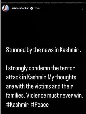 Jammu Kashmir Pahalgam Terror Attack: 'त्या हरामखोरांकडून' सुधरायची अपेक्षा कधी थांबवणार आपण?', मराठी सिनेसृष्टी हळहळली, संतापली; पहलगाम हल्ल्यानंतर नोंदवला निषेध