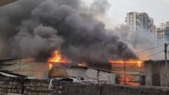 Pune News : पुण्यातील चंदननगर परिसरातील झोपडपट्टीला भीषण आग; साखर झोपेत असताना अनेकांचे संसार उद्ध्वस्त