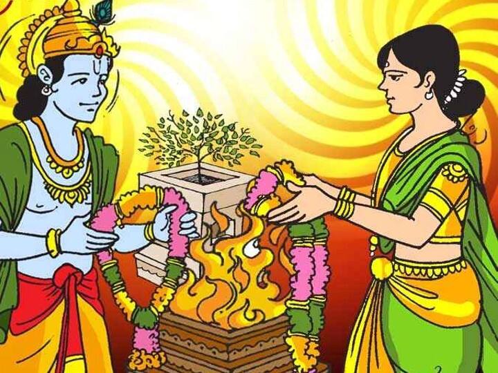 मां तुलसी कलयुग की प्रत्यक्ष देवी हैं, जिन्हें लोग पूजने के साथ - साथ छू भी सकते हैं. रोजाना तुलसी में जल चढ़ाने से ग्रह दोष दूर होता है. मां लक्ष्मी घर में ठहर जाती हैं.