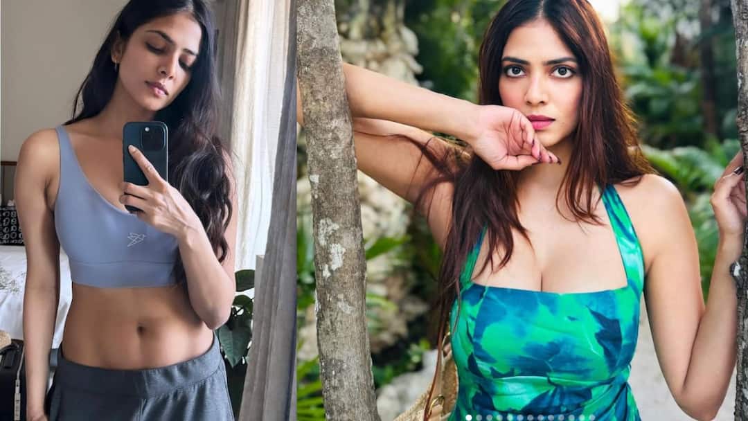 தொப்புள் மேல் அப்படி என்ன மோகம்....தென் இந்திய சினிமாத் துறையை  பொளந்து கட்டிய மாளவிகா மோகனன்