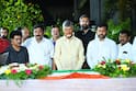 IN PICS: Andhra CM Naidu, Karnataka CM Siddaramaiah Pay Tributes To Pahalgam Victims
