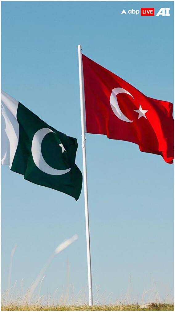 पाकिस्तान से क्यों मिलता है तुर्किए का झंडा