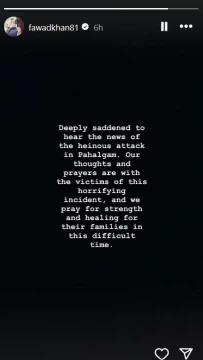 Fawad Khan Abir Gulaal Movie: पहलगाम हल्ल्यानंतर केंद्र सरकार 'अ‍ॅक्शन मोड'मध्ये, पाकिस्तानी अभिनेता फवाद खानच्या 'अबीर गुलाल' सिनेमावर बंदी