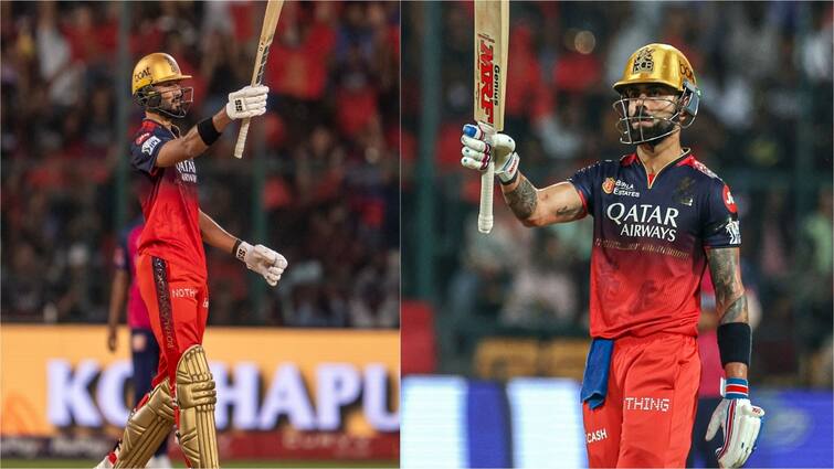 IPL 2025 RCB vs RR Royal Challengers Bengaluru 205 runs against rajasthan royals IPL 2025 RCB vs RR: கதறவிட்ட கோலி.. சிதறவிட்ட படிக்கல்! ஆர்சிபியின் 206 ரன்கள் டார்கெட்டை எட்டுமா ராஜஸ்தான்?