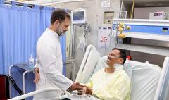 Rahul Gandhi Visits Pahalgam Attack Survivors In J-K, Holds Talks With CM Omar Abdullah & LG Sinha – IN PICS