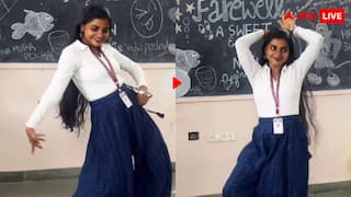 'उई अम्मा' पर लड़की ने लगाए जमकर ठुमके! स्कूल की ड्रेस में खूब वायरल हो रहा वीडियो