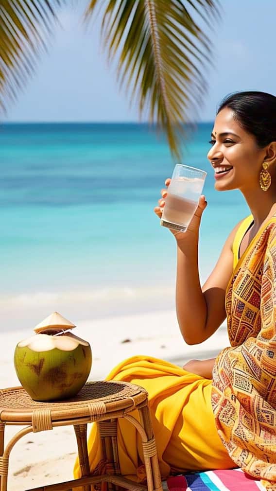 गर्मी में नारियल पानी ‘अमृत’ समान, जानें फायदे