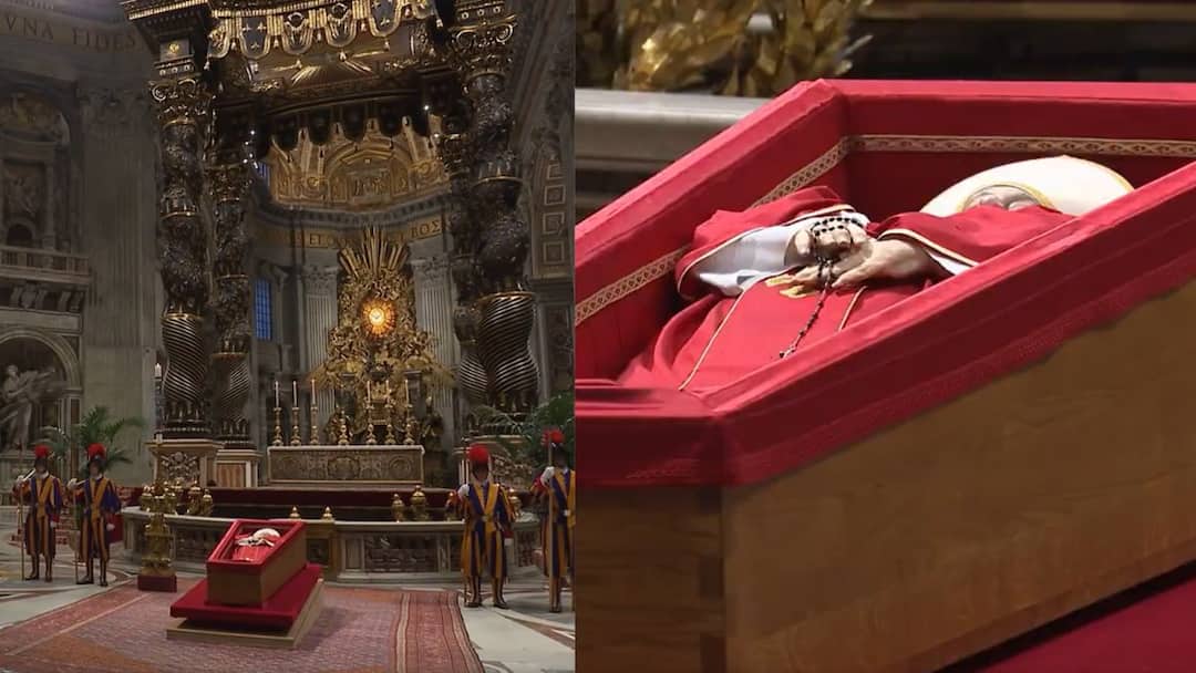 When is Pope Francis Funeral 2025 Date Venue Attendees Burial And Vaticans Next Steps details in tamil Pope Francis Funeral: விடைபெறுகிறார் போப் ஃப்ரான்சிஸ் - இறுதிச் சடங்கு - நேரம்? இடம்? அடக்கம்- நேரடி ஒளிபரப்பு