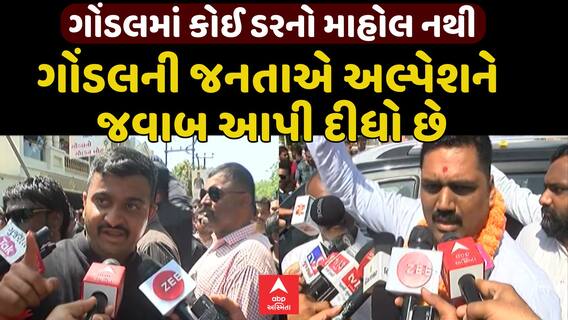 Ganeshsinh Jadeja : ગોંડલની જનતાએ અલ્પેશને જવાબ આપી દીધો છે, ગોંડલમાં કોઈ ડરનો માહોલ નથી
