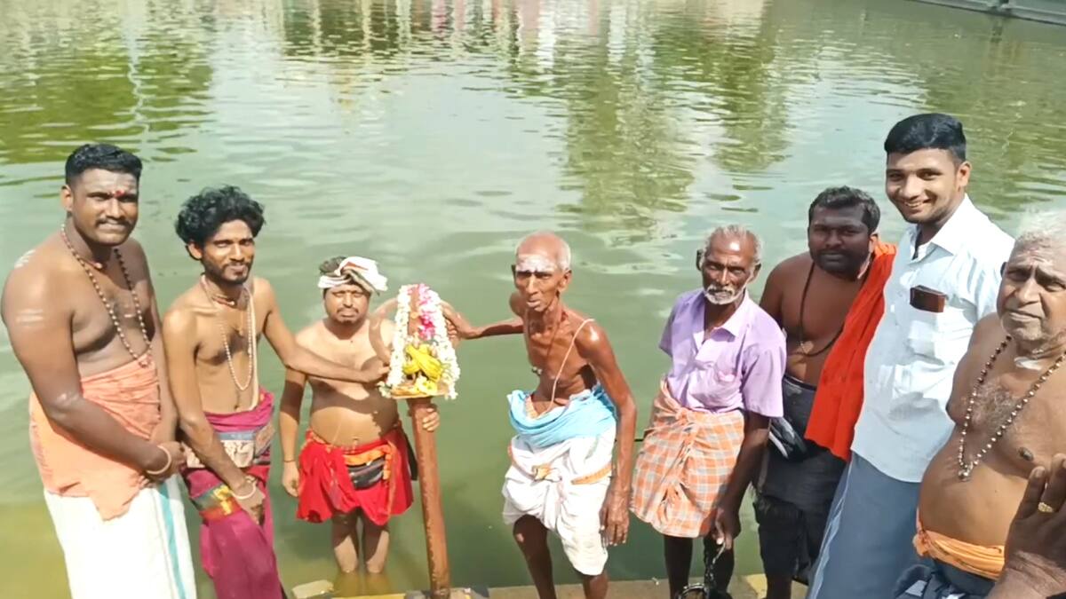 சித்திரை மாத அமாவாசை - திருவெண்காடு சுவேதாரண்யேஸ்வரர் கோயிலில் சிறப்பு தீர்த்தவாரி..!