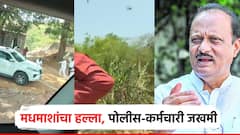 धावले, पळाले... अजित पवारांच्या दौऱ्यात मधमांशाचा हल्ला; ताफ्यातील पोलीस अन् कर्मचाऱ्यांना चावा