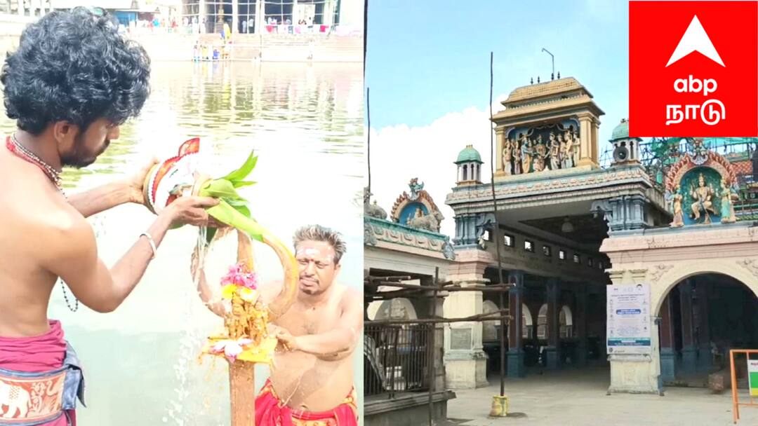 சித்திரை மாத அமாவாசை - திருவெண்காடு சுவேதாரண்யேஸ்வரர் கோயிலில் சிறப்பு தீர்த்தவாரி..!