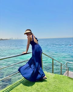 Ridhi Dogra Exudes Serenity As She Enjoys The Sea; See Latest Pics