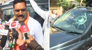 Attack On Alpesh Kathiriya car in Gondal | Gondal: અલ્પેશ કથિરિયાની કાર પર પથ્થર મારો થતા કહ્યું, 'આ ગોંડલ નહીં મિરઝાપુર...'