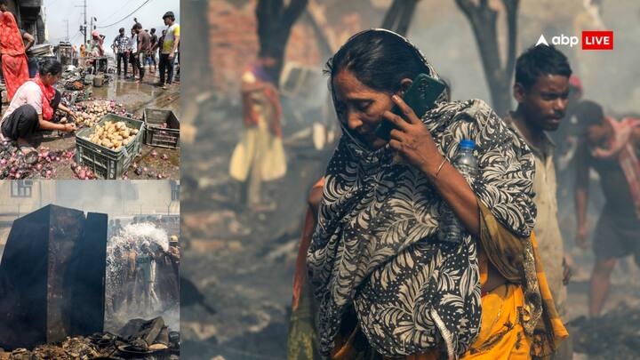 Rohini Fire News: दिल्ली के रोहिणी सेक्टर-17 में श्रीनिकेतन अपार्टमेंट के पास आग लगने की सूचना मिली थी. तुरंत दमकल की 17 गाड़ियों को भेजा गया. 800 से ज्यादा झुग्गियां जलकर खाक हो गई.