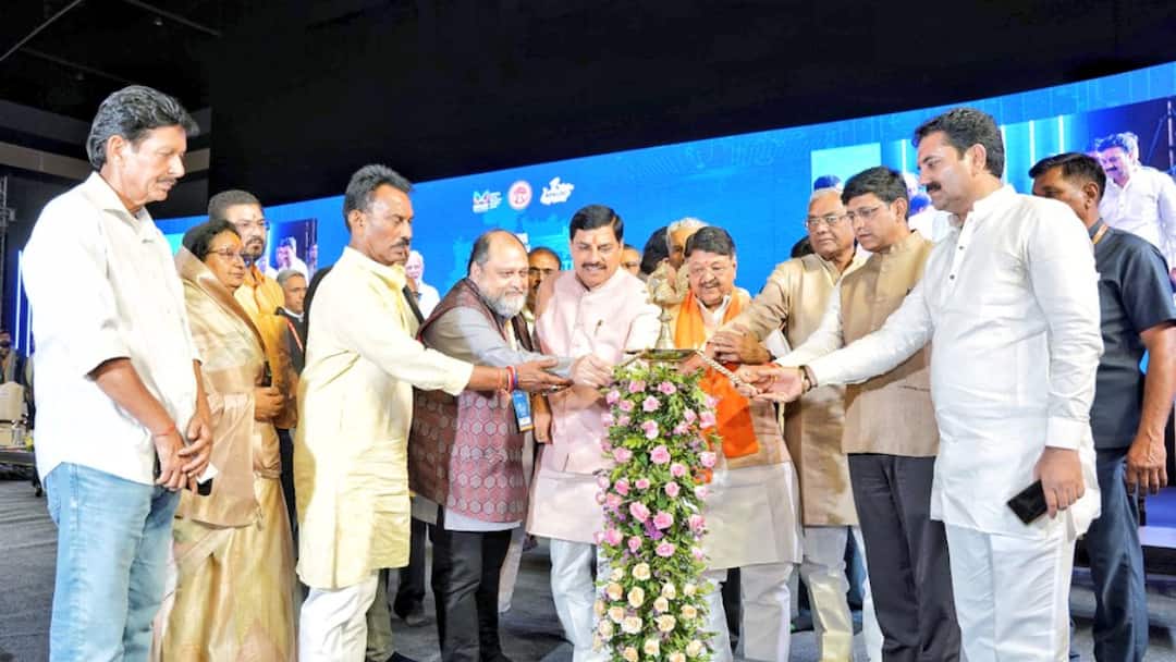 MP Tech Growth Conclave 2025 in Indore CM Mohan Yadav announced to make green city ann इंदौर में आयोजन हुआ मध्य प्रदेश टेक ग्रोथ कॉन्क्लेव, CM मोहन यादव बोले- 'MP की तकदीर...'
