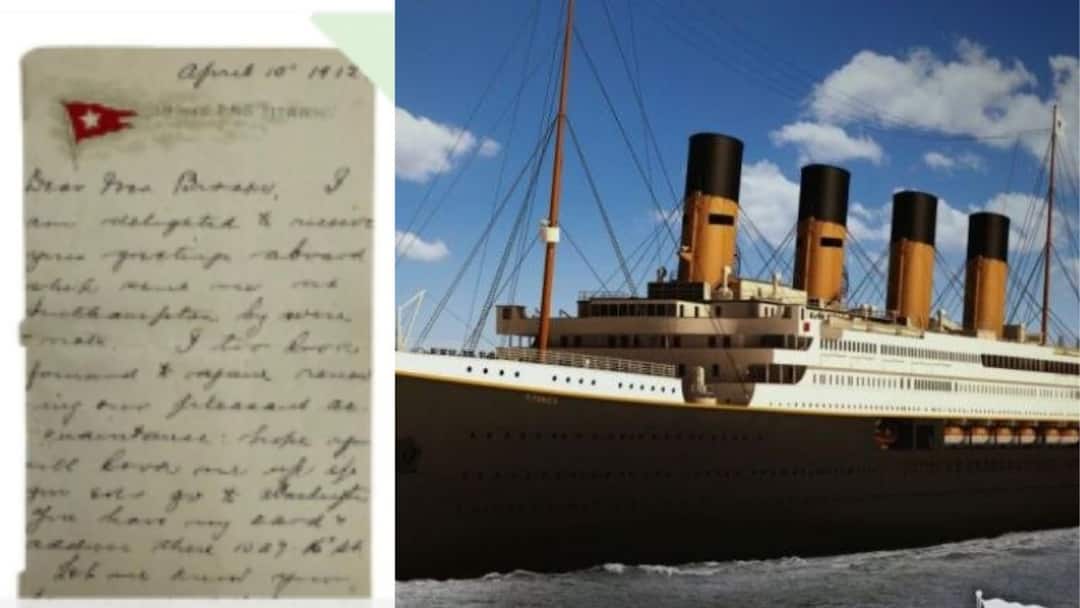 Titanic Survivor's Letter sold for around 3.5 Crores in an Auction at UK Titanic Letter: யப்பா.. ஒரு லெட்டர் மூன்றரை கோடிக்கு ஏலமா.? அப்படி அதுல என்ன இருக்குன்னு தெரியுமா.?