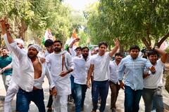 पहलगाम आतंकी हमले के खिलाफ यूथ कांग्रेस का हल्ला बोल, पाकिस्तान उच्चायोग के बाहर प्रदर्शन