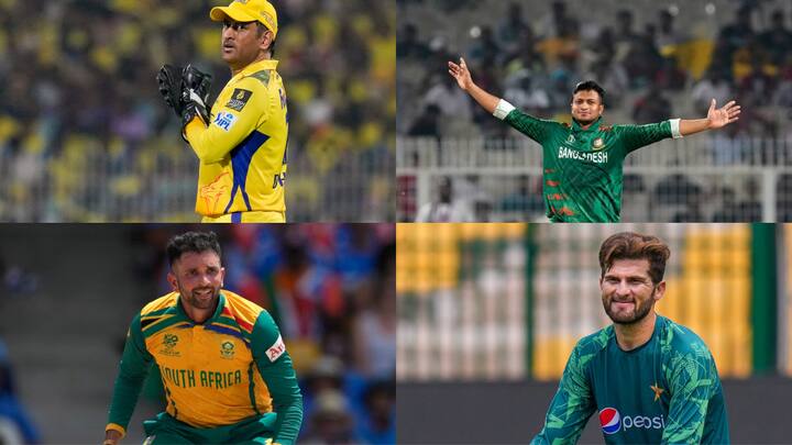 विश्व के कई क्रिकेटरों की पत्नियां खूबसूरती के मामले में अप्सरा से कम नहीं है. उनके आगे बॉलीवुड एक्ट्रेस भी फेल हैं. इसमें एमएस धोनी सहित 6 खिलाड़ियों की पत्नियां शामिल हैं.