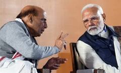 Defence Minister Rajnath Singh Briefs PM Modi On Security Situation In Jammu And Kashmir