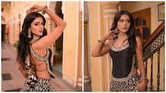 Priyanka Chahar Chaudhry Redefines Glamour In Black Lehenga Look; See PICS