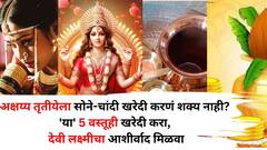 Akshaya Tritiya 2025: अक्षय्य तृतीयेला सोने-चांदी खरेदी करणं शक्य नाही? 'या' 5 वस्तूही खरेदी करा, पैशांचा पाऊस पडेल..