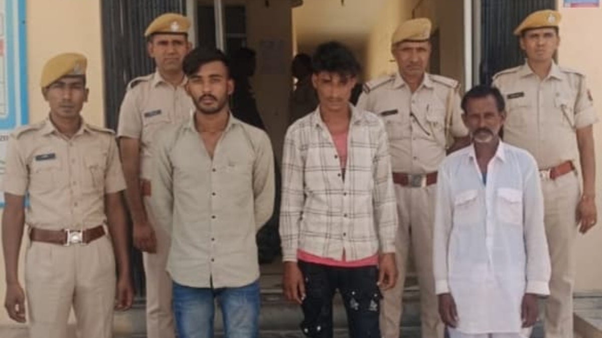 चित्तौड़गढ़ में अवैध हथियार लेकर घूम रहे 3 लोगों को पुलिस ने पकड़ा, पूछताछ में हुआ ये बड़ा खुलासा