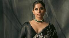 Saie Tamhankar: सई ताम्हणकरचा देसी अंदाज; काळ्या साडीत दिसतेय खास!