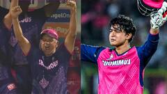 लड़खड़ाते हुए व्हीलचेयर से खड़े हुए राहुल द्रविड़, वैभव सूर्यवंशी के शतक पर कोच के जश्न का वीडियो वायरल