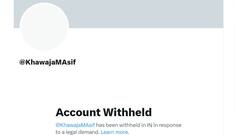 After Pakistani YouTube Channels, Defence Minister's X Account Banned In India