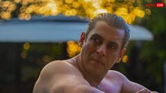 सलमान खान ने शर्टलेस होकर पूल में दिए पोज, तस्वीरों ने इंटरनेट पर लगा दी आग