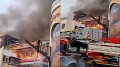 महाराष्ट्र के बांद्रा में लगी भीषण आग 9 घंटे के बाद भी बेकाबू, मॉल का शोरूम जलकर राख, बुझाने का काम जारी