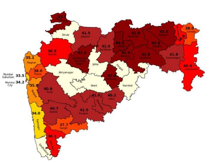 कोकणासह मुंबई, उपनगर, ठाणे, पालघरमध्ये उष्ण व दमट हवामान आहे.