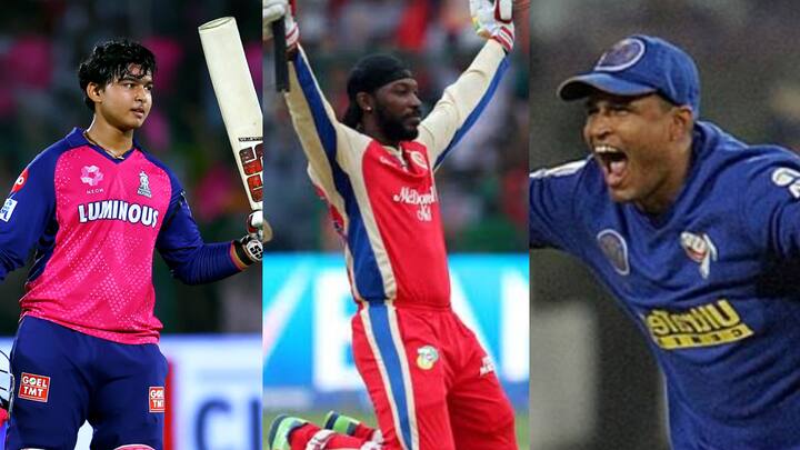 Fastest 100 in IPL: वैभव सूर्यवंशी IPL में सबसे तेज शतक शतक लगाने वाले दूसरे बल्लेबाज और पहले भारतीय बन गए हैं. 15 सालों तक ये रिकॉर्ड युसूफ पठान के नाम था. यहां देखें टॉप 5 बल्लेबाजों की लिस्ट.