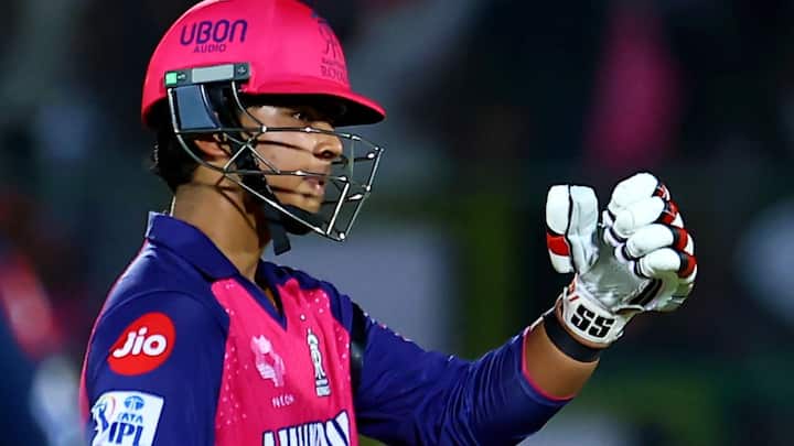 Vaibhav bat also set a record. He scored a century.
