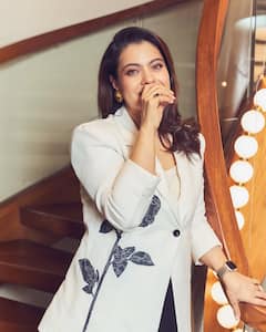 Kajol Devgan Radiates Grace In A White Floral Blazer, See All Photos