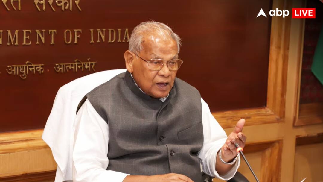 जाति जनगणना के फैसले पर जीतनराम मांझी का पहला रिएक्शन, बोले- 'राग तो बहुत अलापते रहे...' Caste Census in India union minister jitanram manjhi reaction over modi government decision on caste census fierce at oppostion जाति जनगणना के फैसले पर जीतनराम मांझी का पहला रिएक्शन, बोले- 'राग तो बहुत अलापते रहे...'