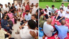 Rahul Gandhi : पहिल्यांदा पहलगाममध्ये जखमींची भेट घेतली, आता राहुल गांधी शुभम द्विवेदी कुटुंबाच्या भेटीसाठी कानपुरात पोहोचले