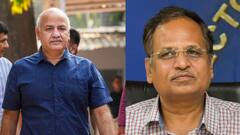 दिल्ली: AAP नेता मनीष सिसोदिया और सत्येंद्र जैन की बढ़ीं मुश्किलें, इस मामले में FIR दर्ज