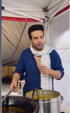 कृष्णा अभिषेक के आए दिन बुरे दिन? पकौड़े तलते हुए आए नजर, वीडियो वायरल