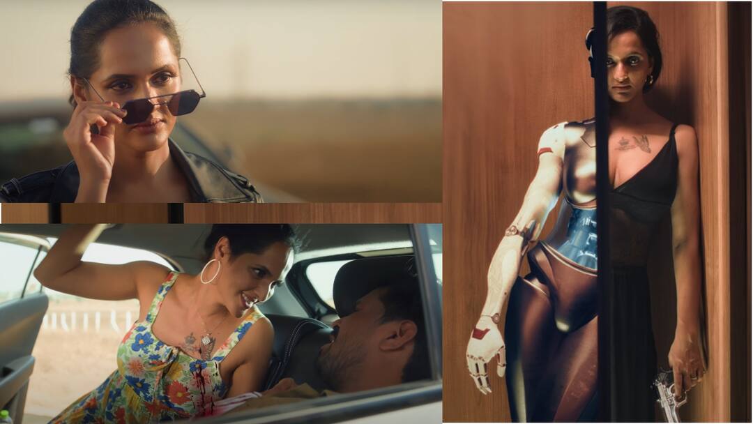 KilleR Glimpse Out Now Jyothi Poorvaj turns Super She Robo for Suku Purvaj sci fi action thriller Killer Watch Glimpse Jyothi Poorvaj: రోబోగా మారిన జ్యోతి పూర్వాజ్... బ్యూటిఫుల్ 'కిల్లర్'ను ఆపేది ఎవరు?