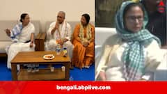 ‘রোদে বসে আছেন দেখলাম’, বললেন দিলীপ, ধুতি পরায় প্রশংসা করলেন মমতা, দিঘার জগন্নাথধামে যে কথা হল…