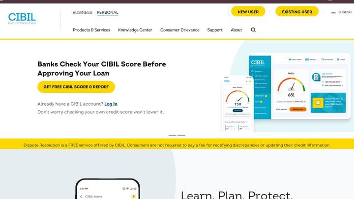 आपकी पैन कार्ड पर फर्जी लोन चेक करने के लिए आप सिबिल चेक करने वाली वेबसाइट https://www.cibil.com/ पर जा सकते हैं. वेबसाइट के होम पेज पर ही आपको Get Your CIBIL Score का सेक्शन मिलेगा.