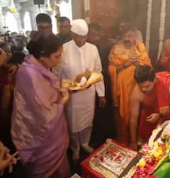 शरद पवारांच्या हस्ते प्राणप्रतिष्ठा, जितेंद्र आव्हाडांची संकल्पना, ठाण्यातील तुळजाभवानी मंदिर कसं आहे?